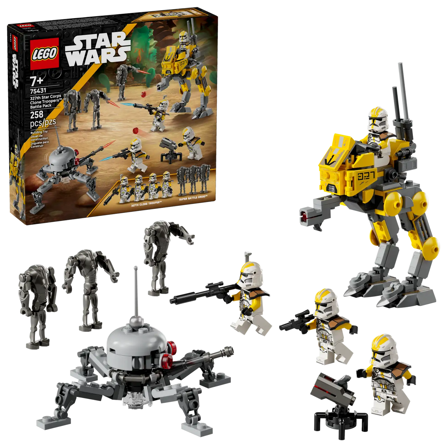 Pack de combat du 327ème Corps d'armée 75431