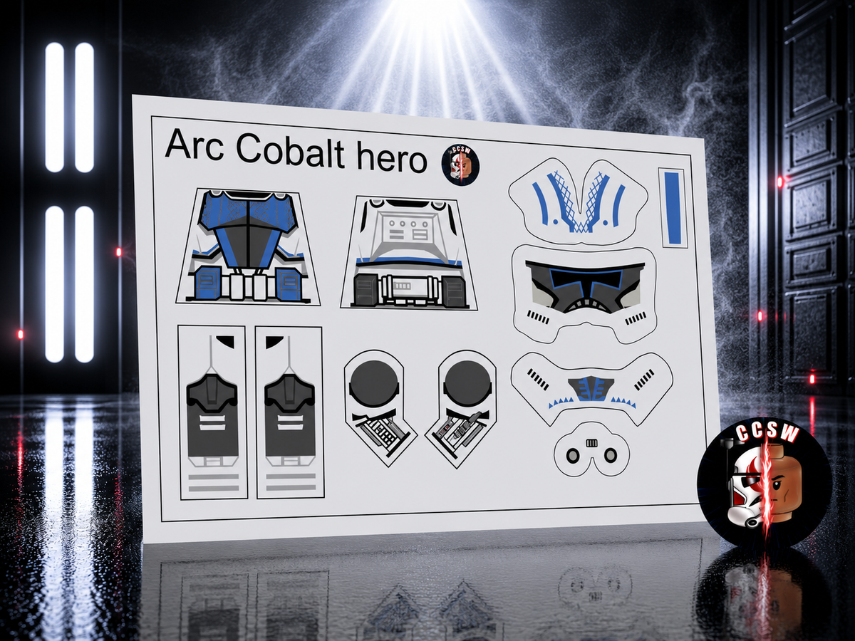 Arc Cobalt Hero decals