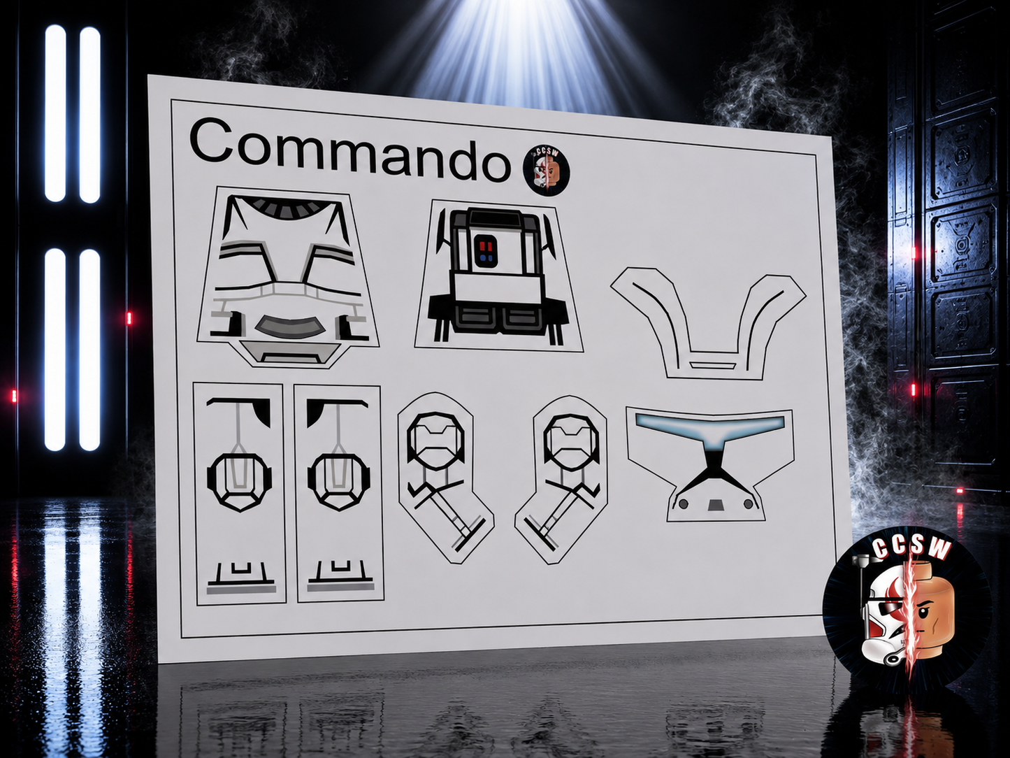 Grunt commando decals