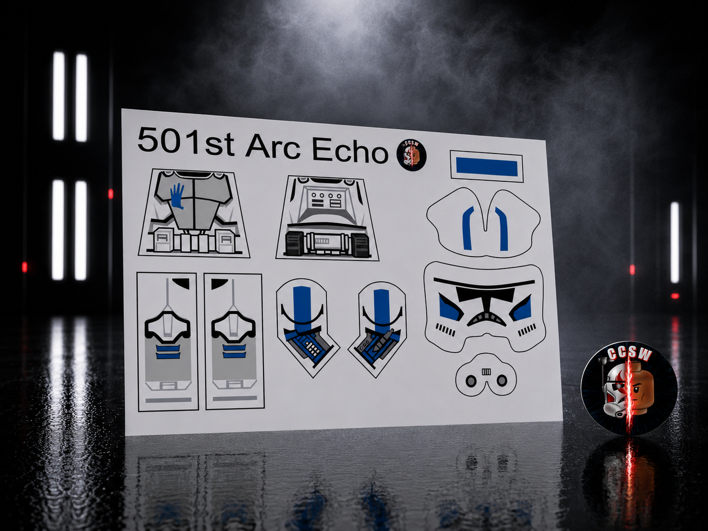 501st Arc Echo decals