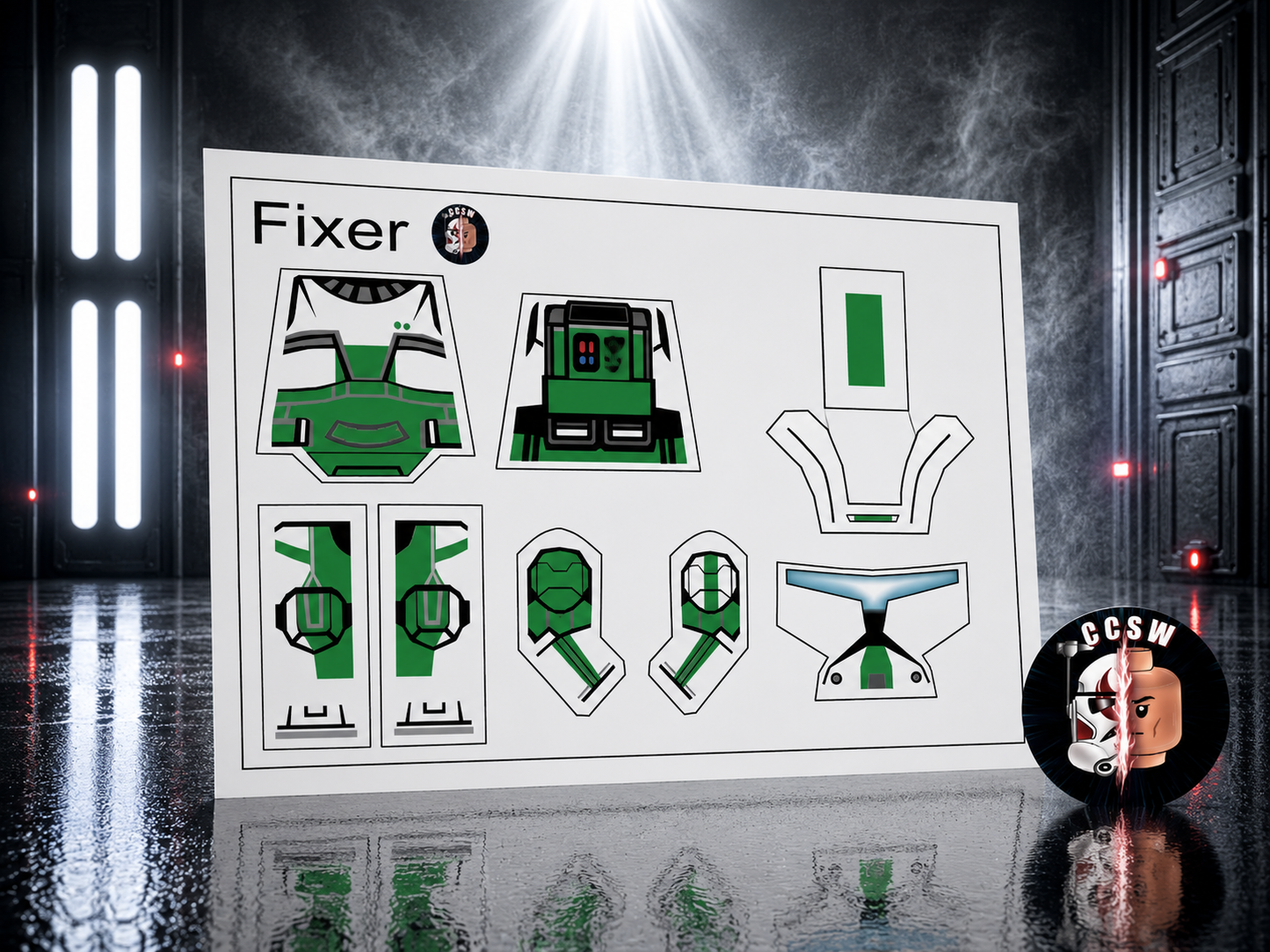 Commando Fixer decals