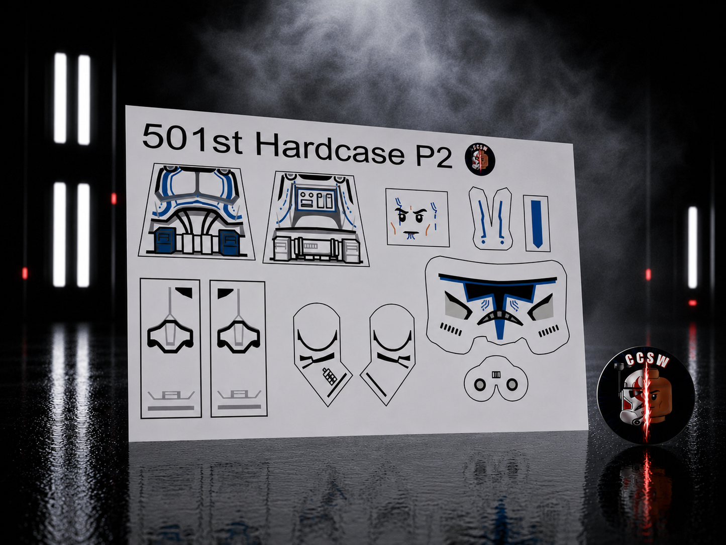 501st Hardcase P2 decals