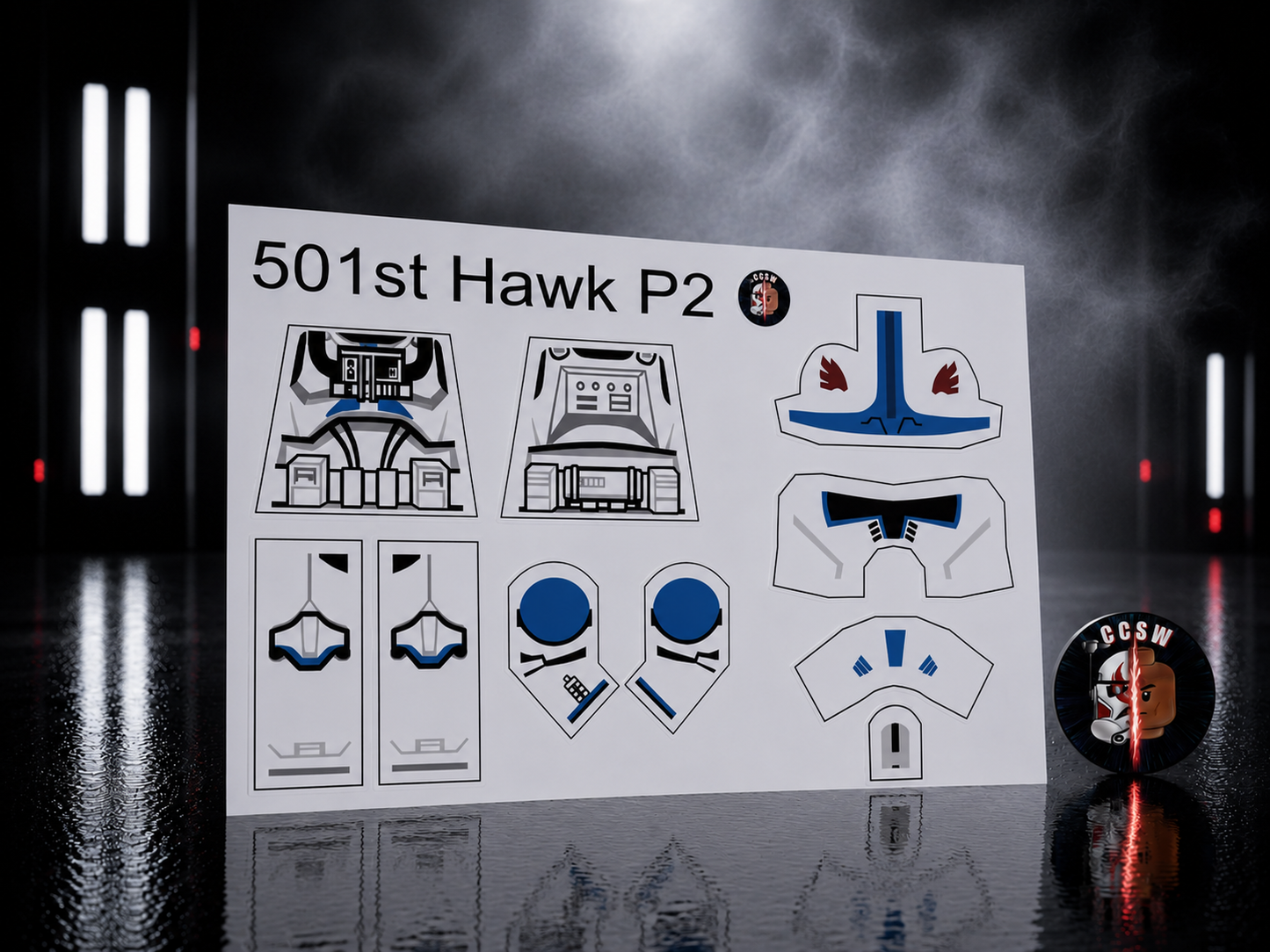 501st Hawk P2 decals