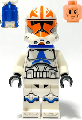 sw1276 Clone Trooper, 501st Legion, 332nd Company Helmet with Holes P2