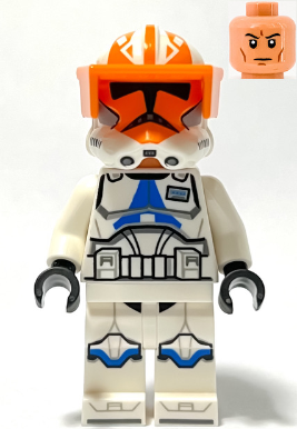 sw1277 Clone Captain Vaughn Helmet with Holes P2