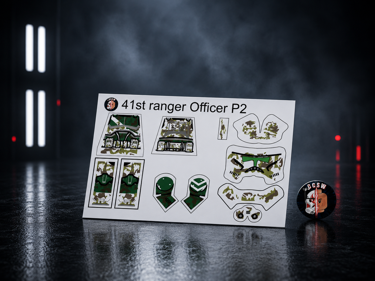 41st Ranger Officer P2 2020 decals