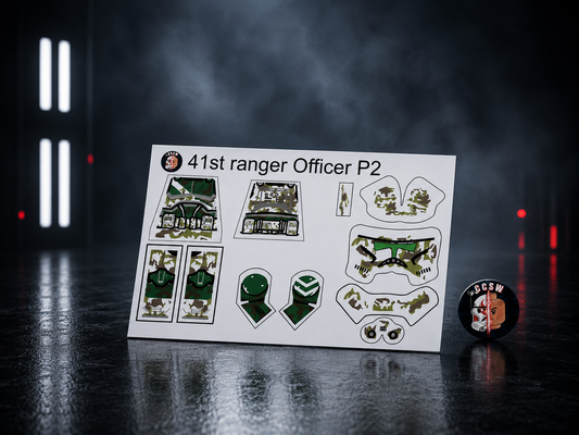 41st Ranger Officer P2 2020 decals
