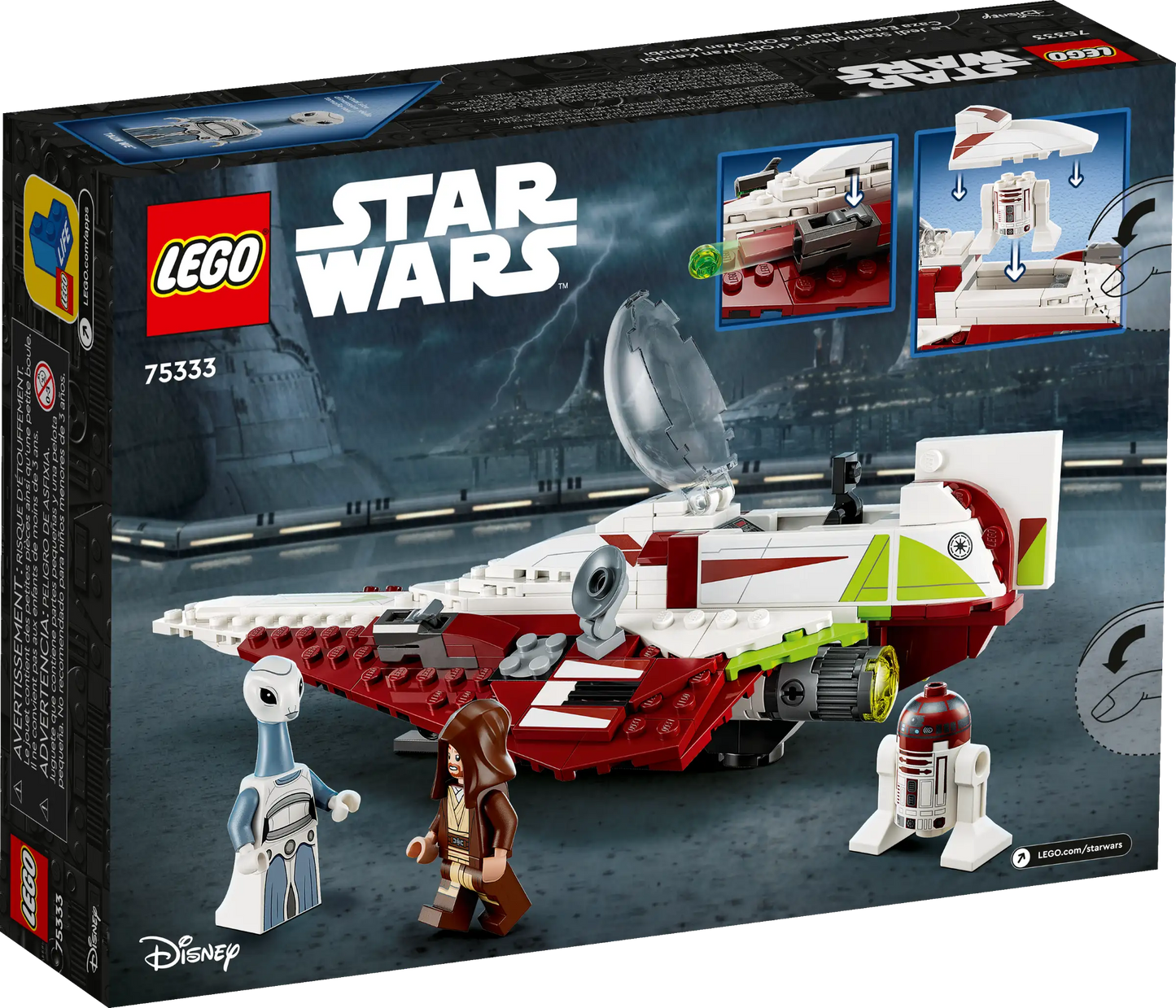 Le chasseur Jedi d’Obi-Wan Kenobi 75333