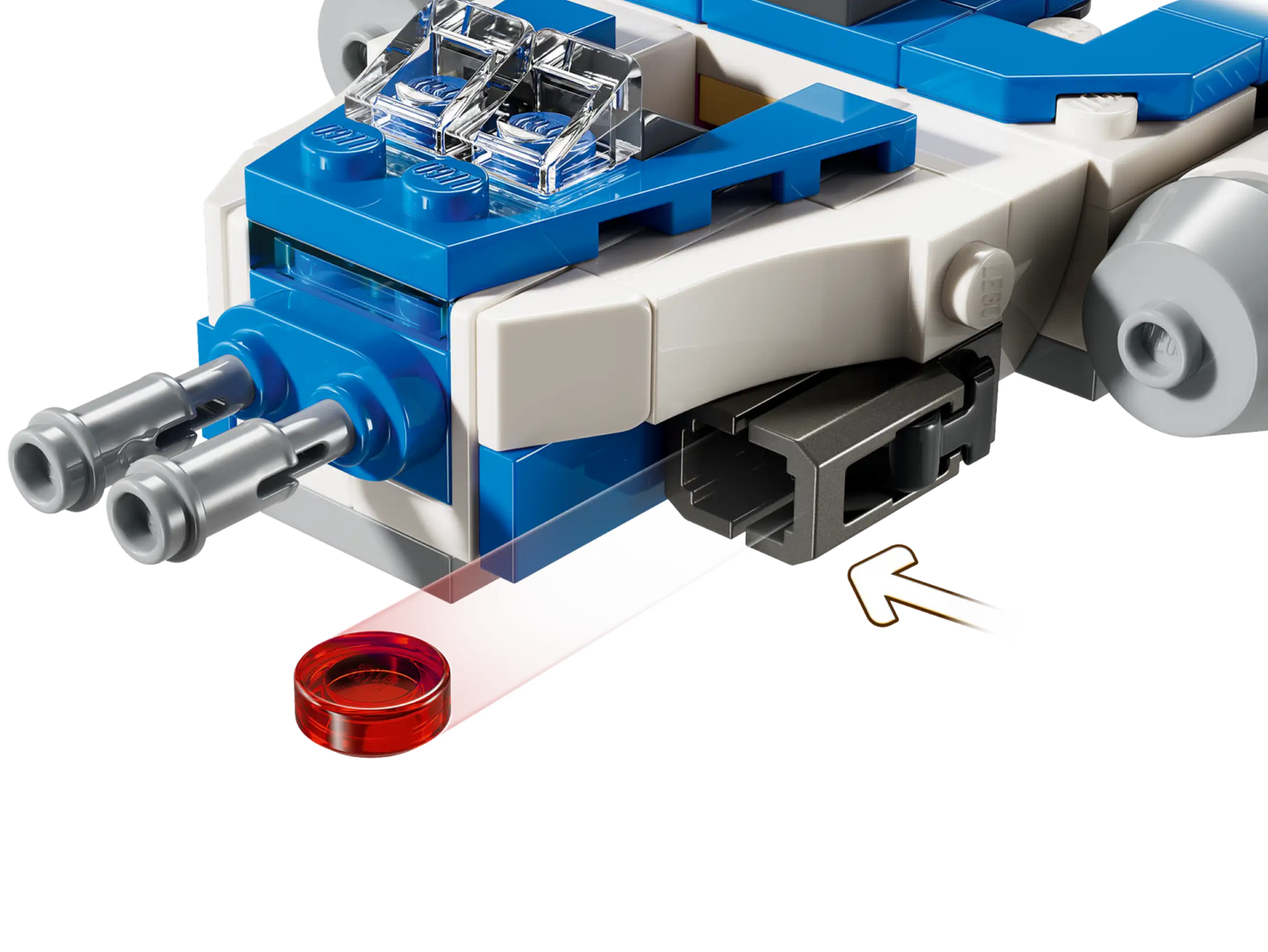 Le Microfighter Y-Wing™ du Capitaine Rex 75391