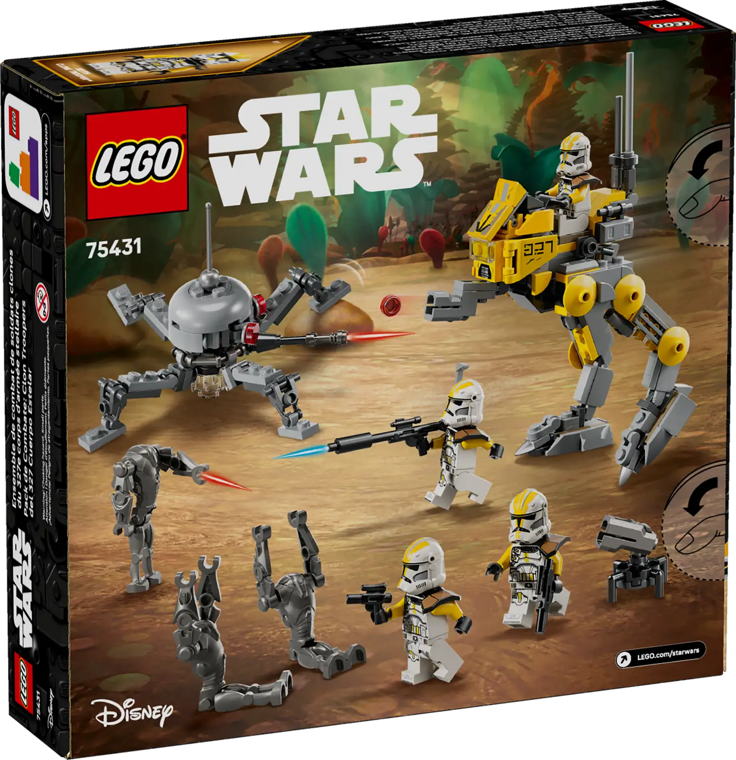 Pack de combat du 327ème Corps d'armée 75431