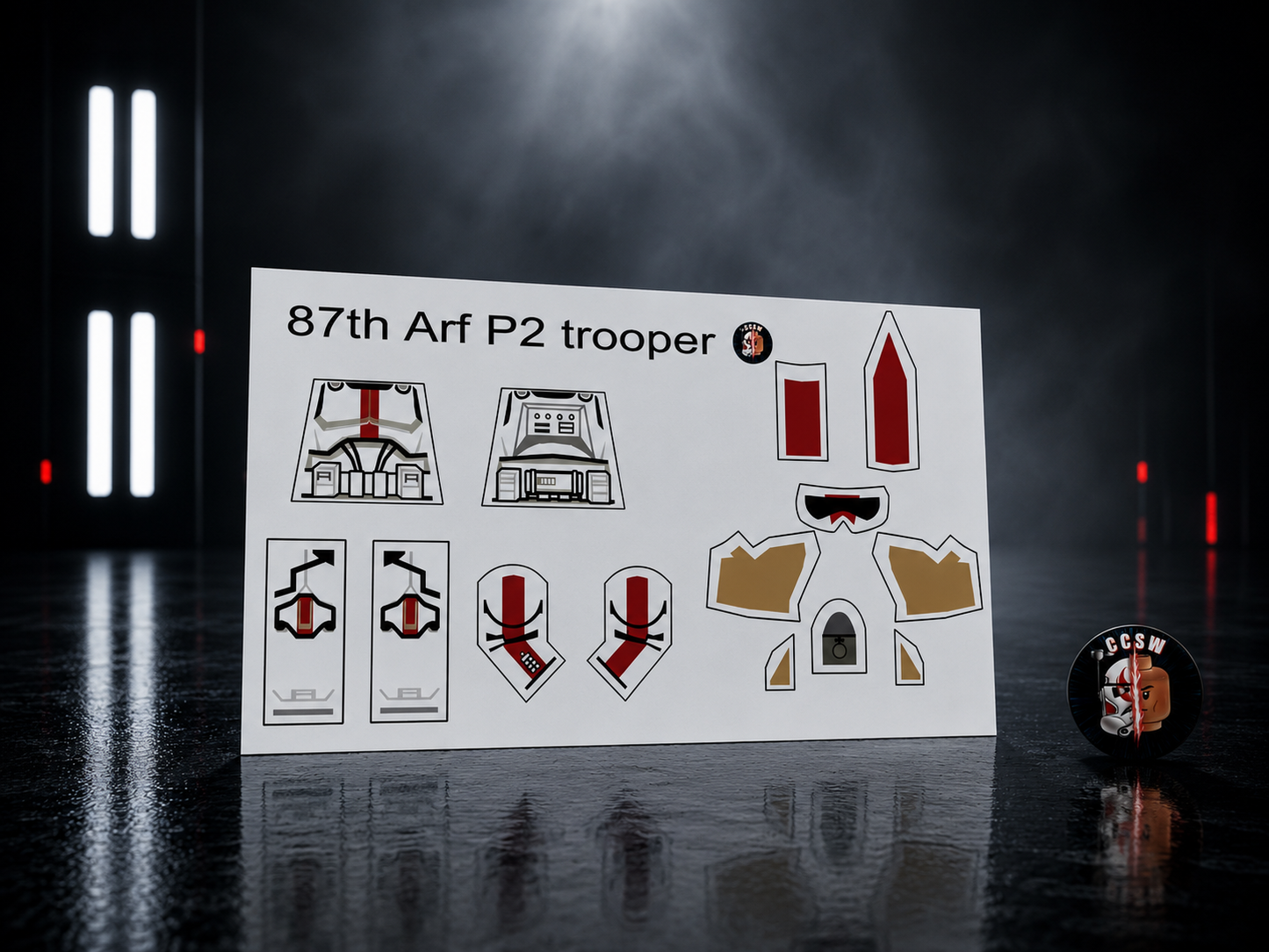 87th Arf P2 decals