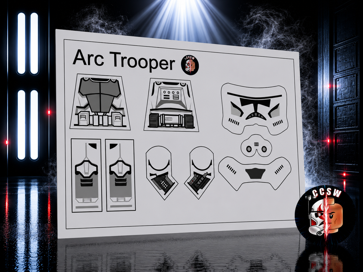Grunt Arc trooper decals