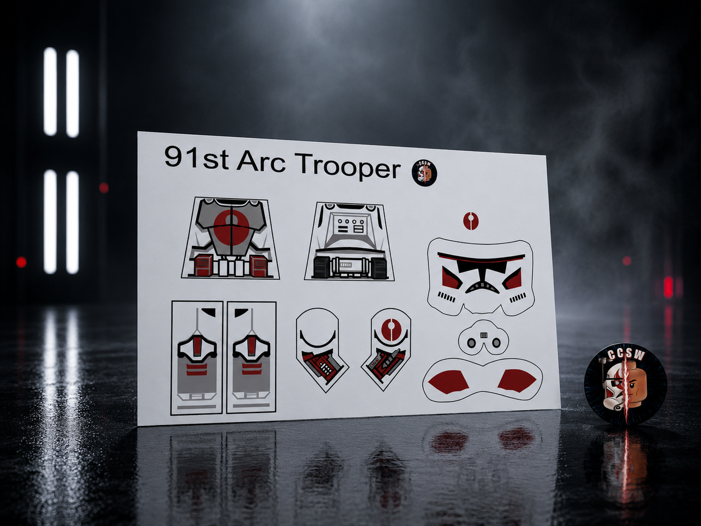 91st Arc trooper decals