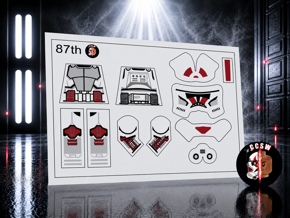 87th Arc trooper decals