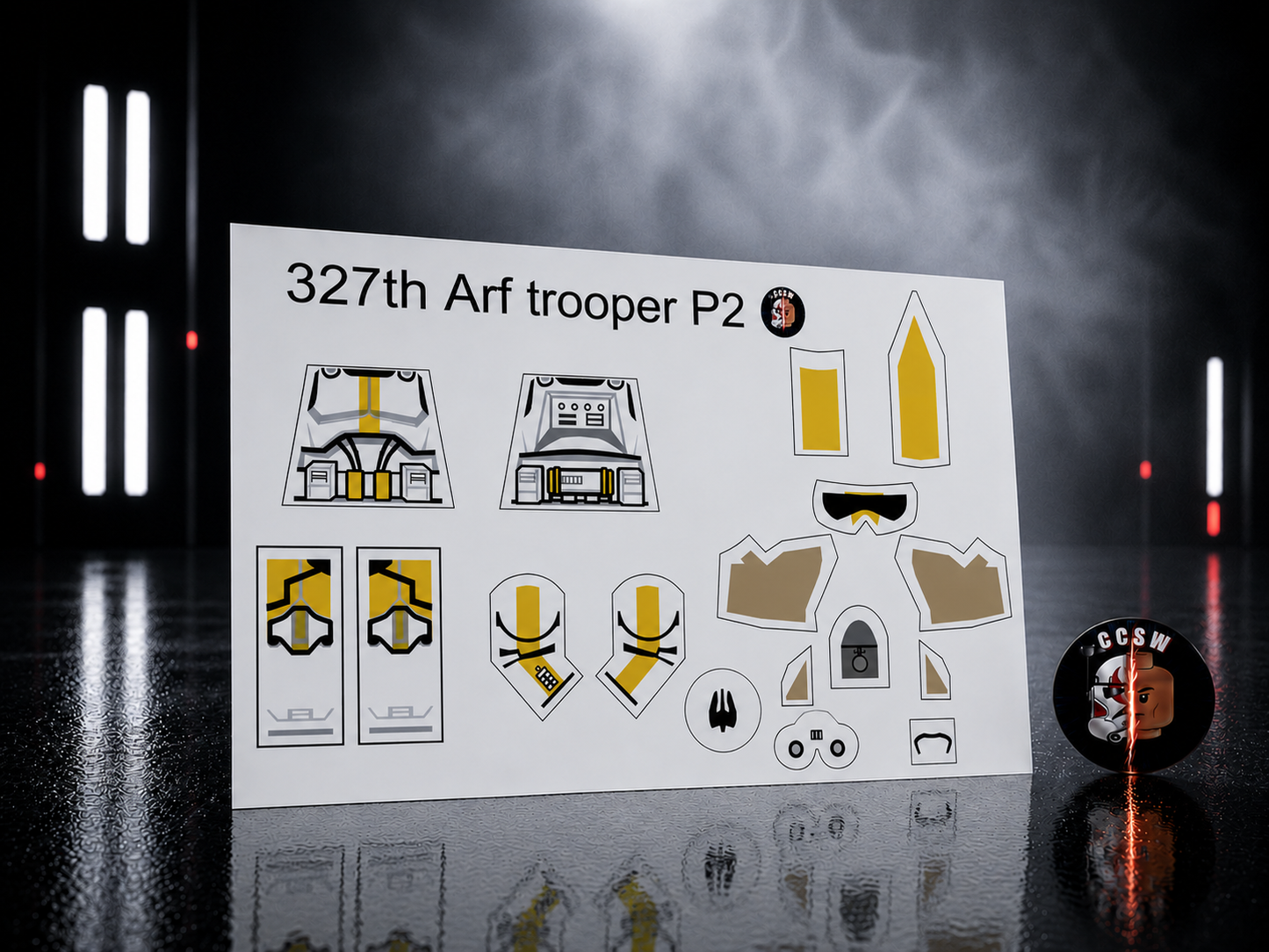 327th Arf P2 decals