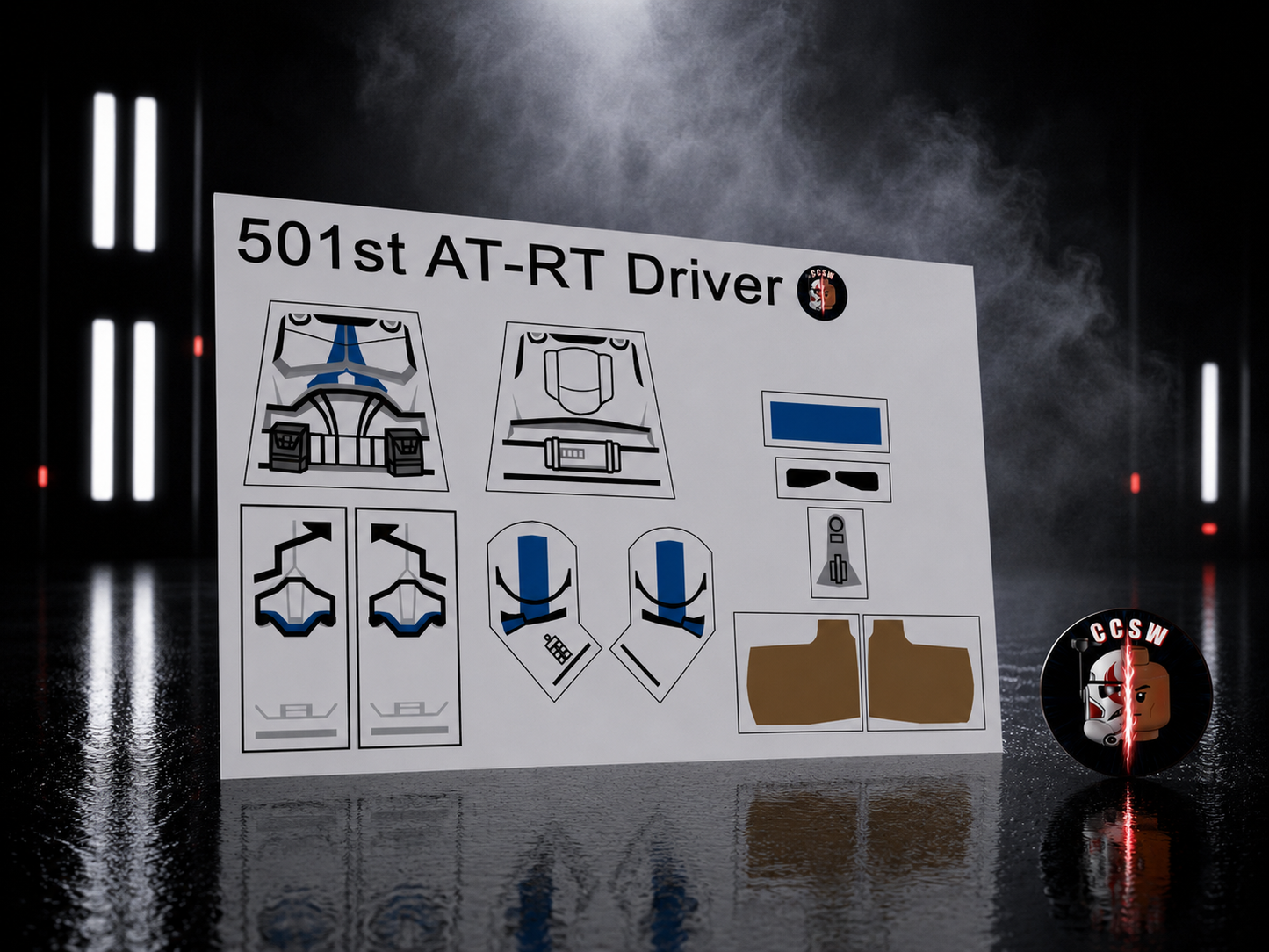 501st AT-RT Driver decals
