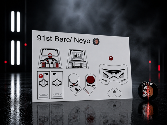 91st Barc/ Neyo decals