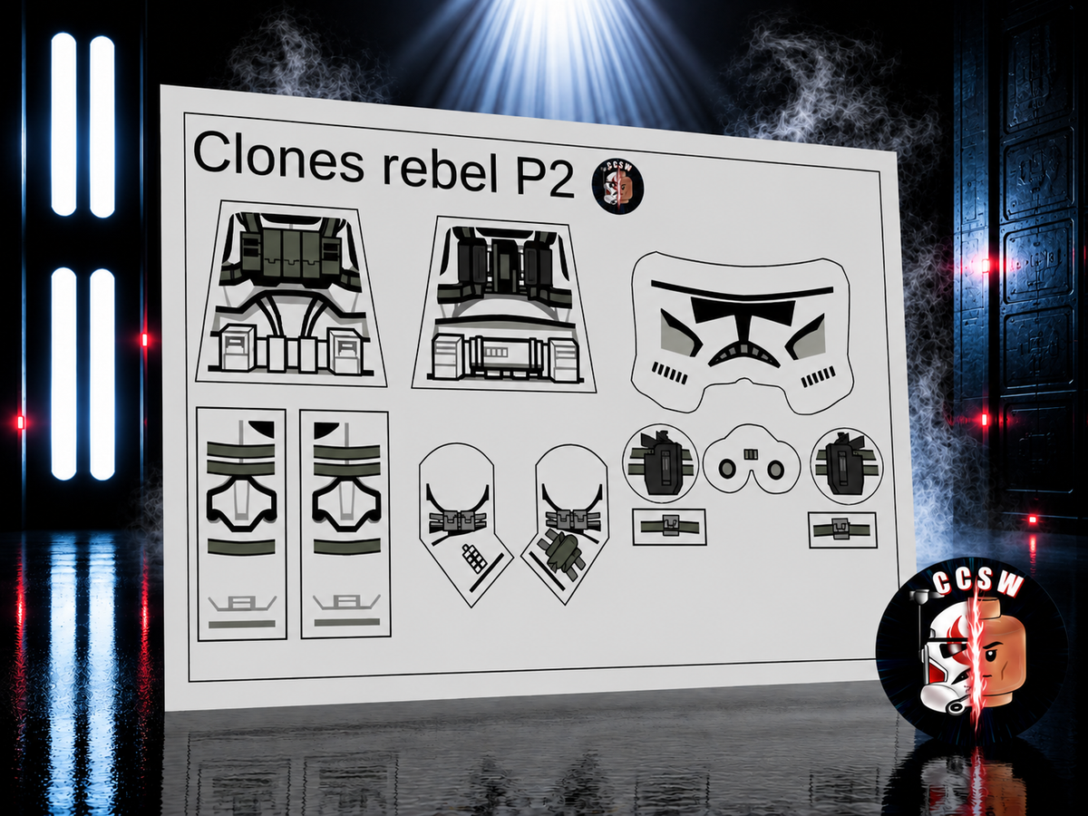 Clones rebel decals