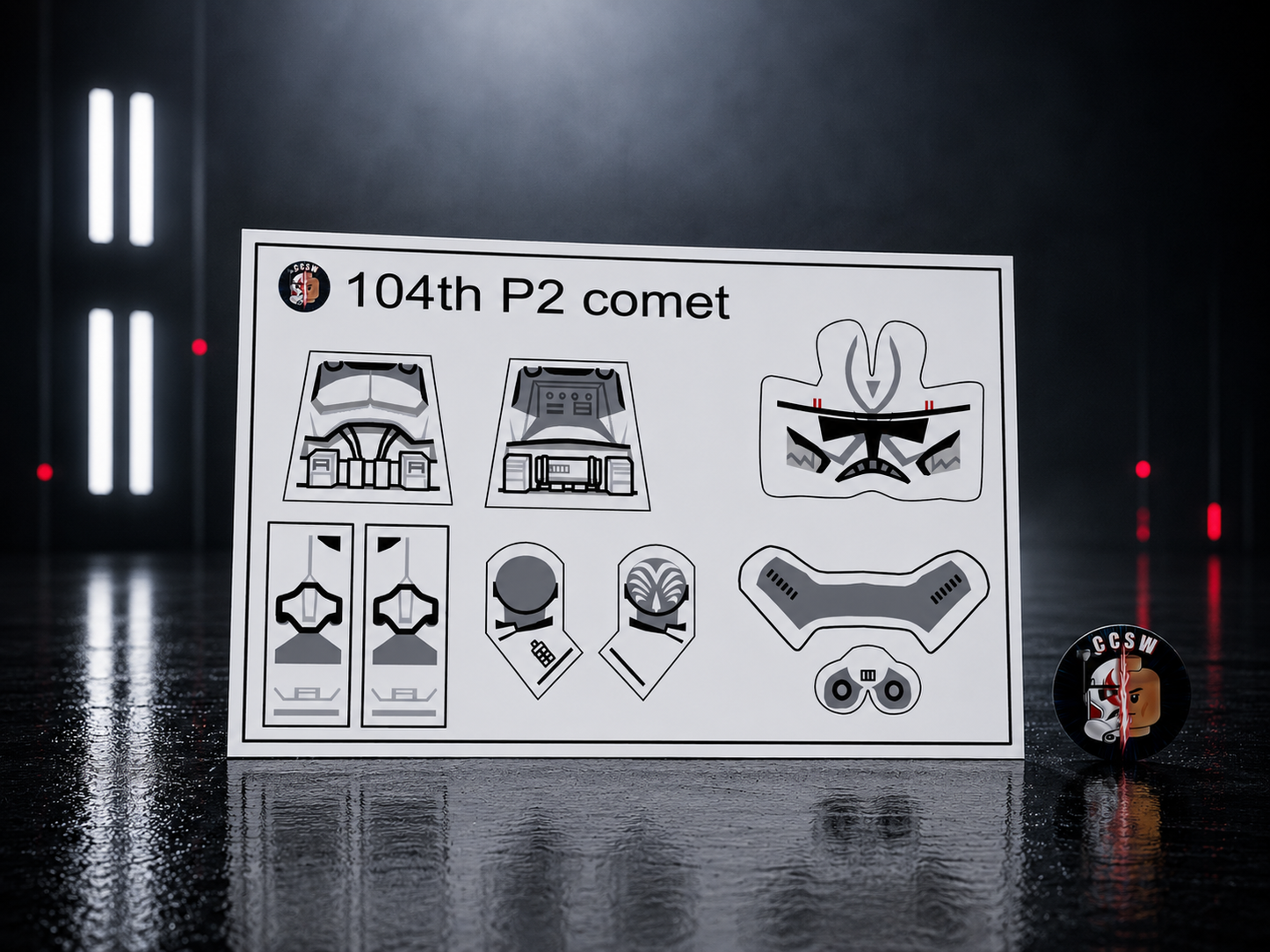 104th comet P2 decals