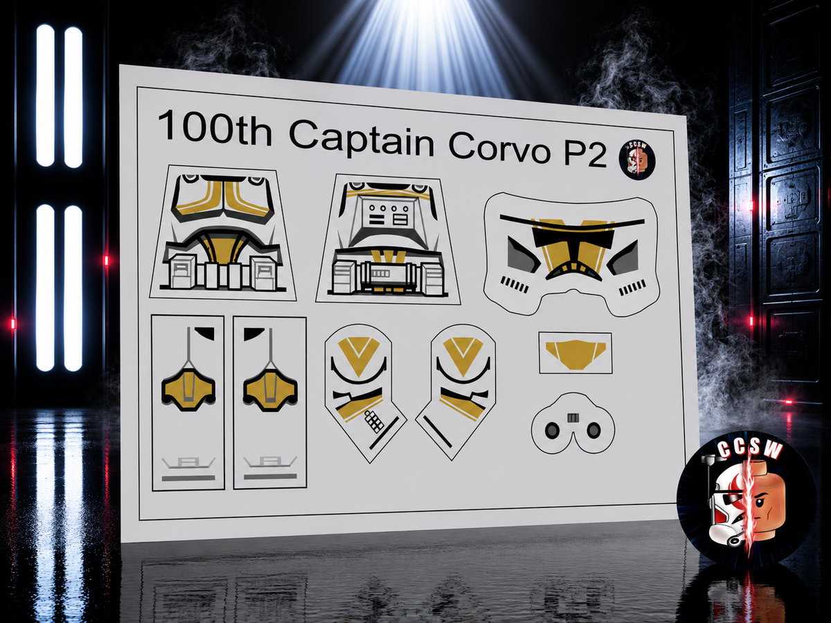 100th Captain Corvo decals