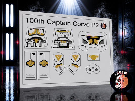 100th Captain Corvo decals