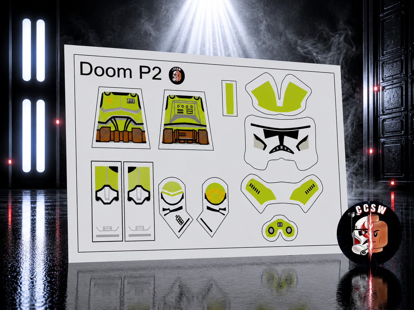 Commander Doom P2 decals