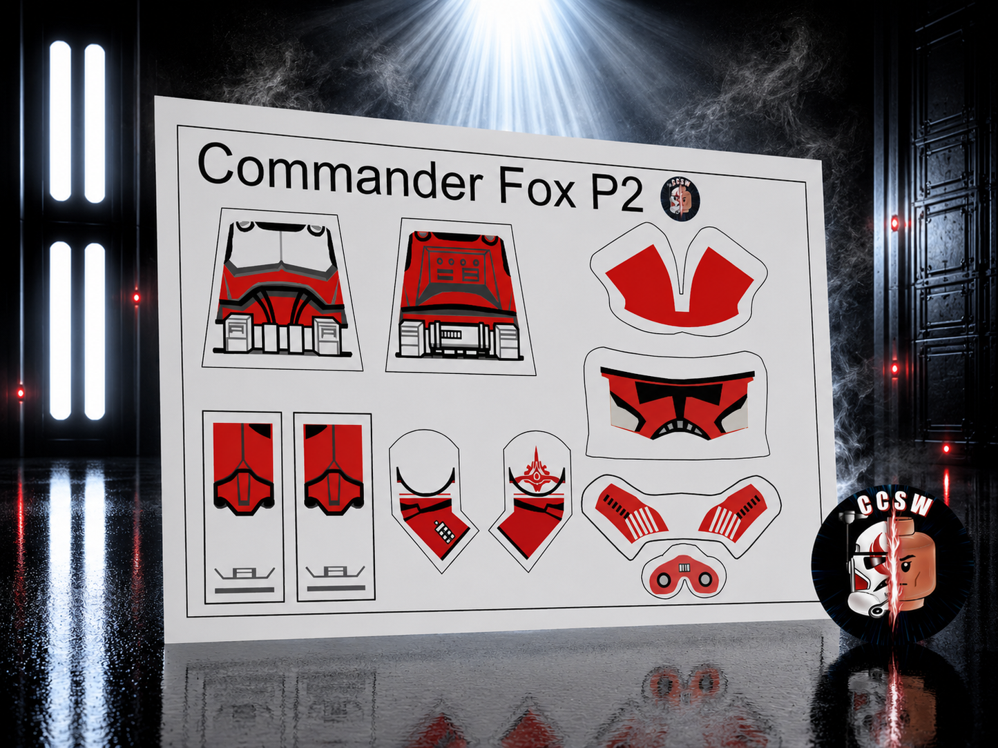 Commander Fox P2 decals