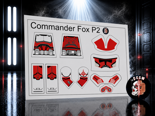 Commander Fox P2 decals