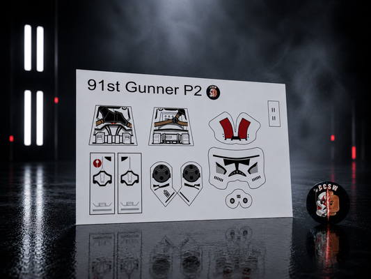 91st Gunner P2 decals