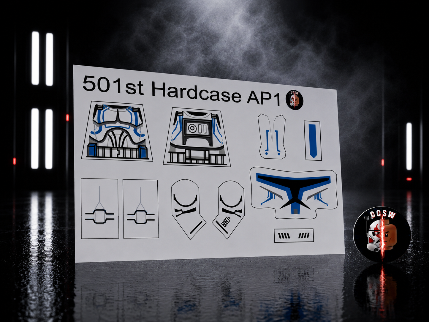 501st Hardcase AP1 decals