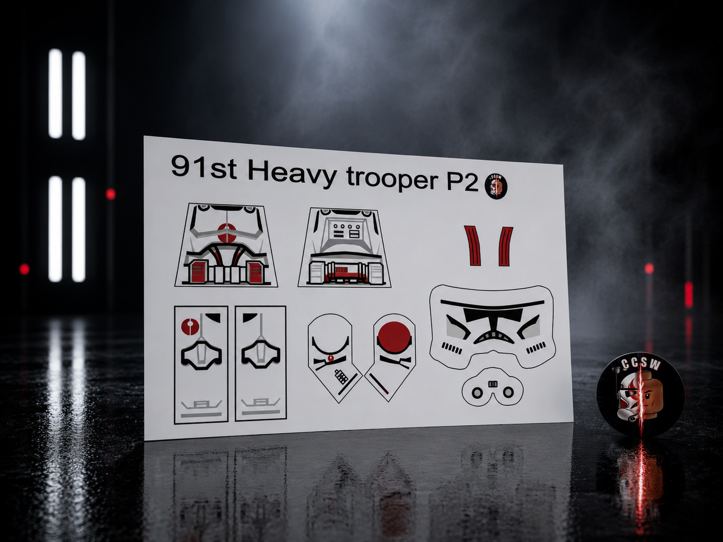91st Heavy trooper P2 decals