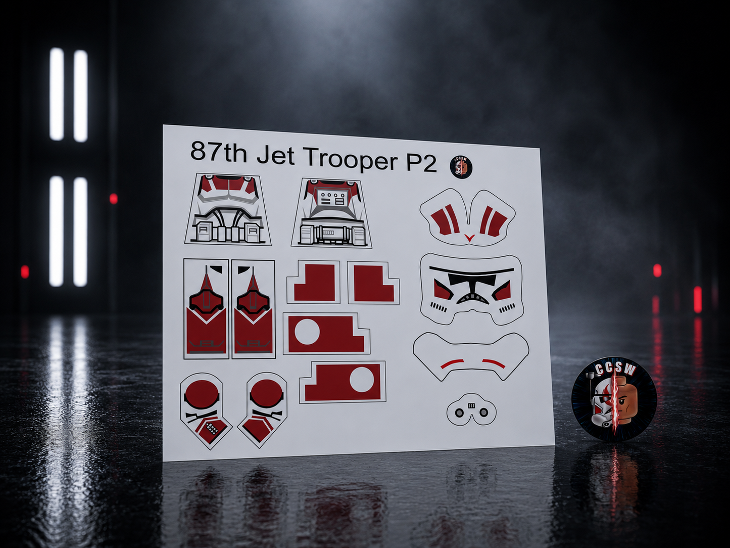 87th Jet trooper P2 decals