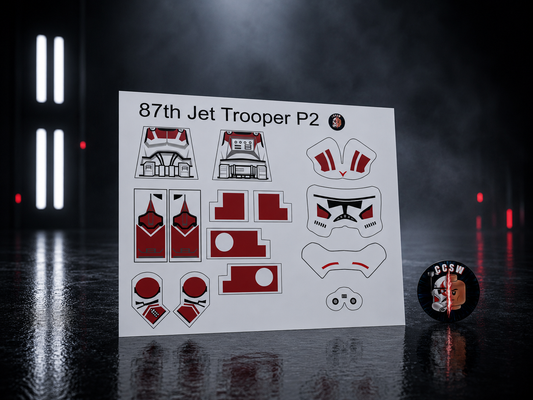 87th Jet trooper P2 decals