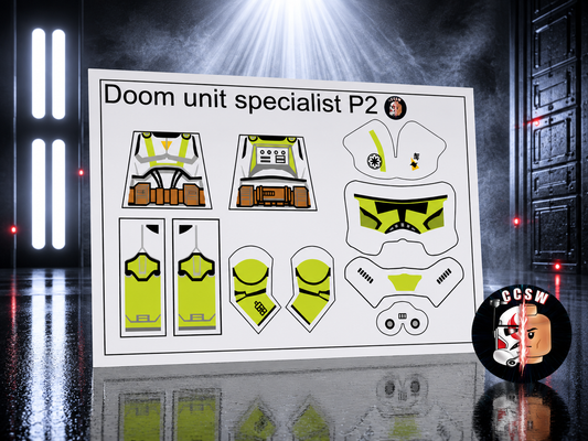 Doom unit specialist P2 decals