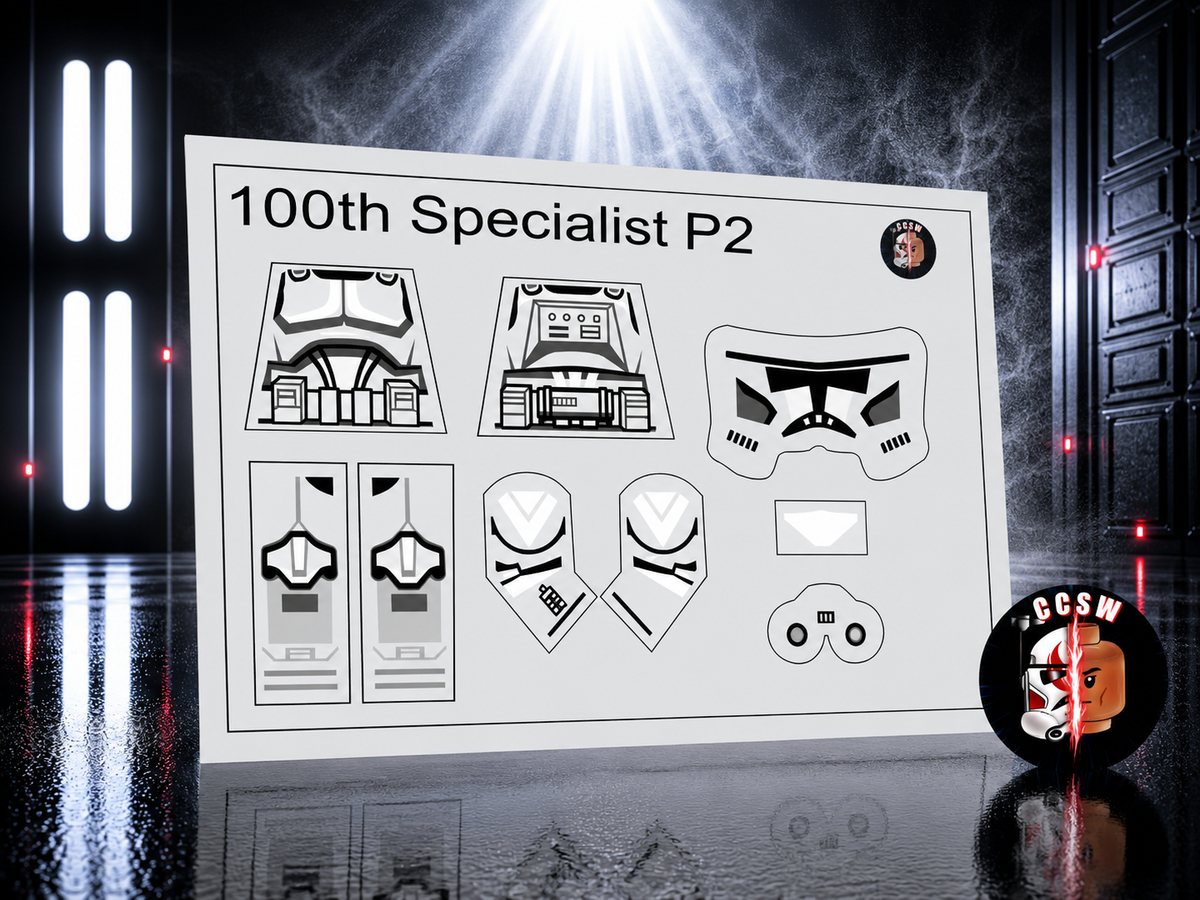 100th Specialist P2 decals
