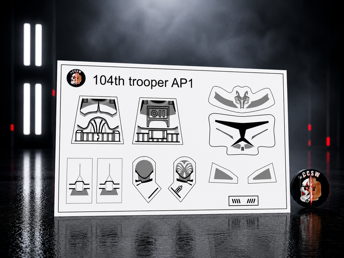 104th Trooper AP1 decals