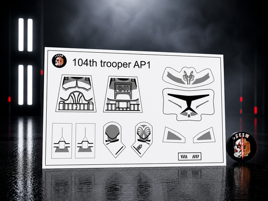 104th Trooper AP1 decals