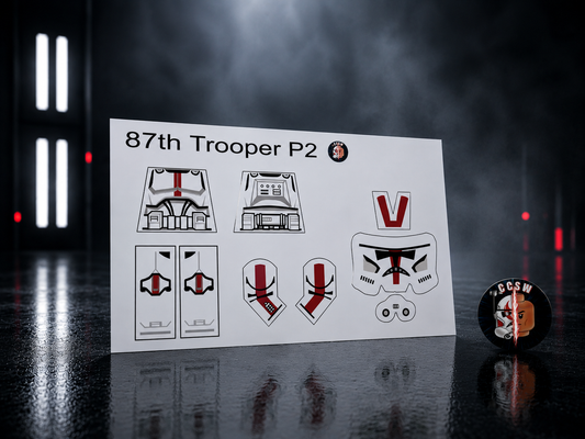 87th Trooper P2 decals
