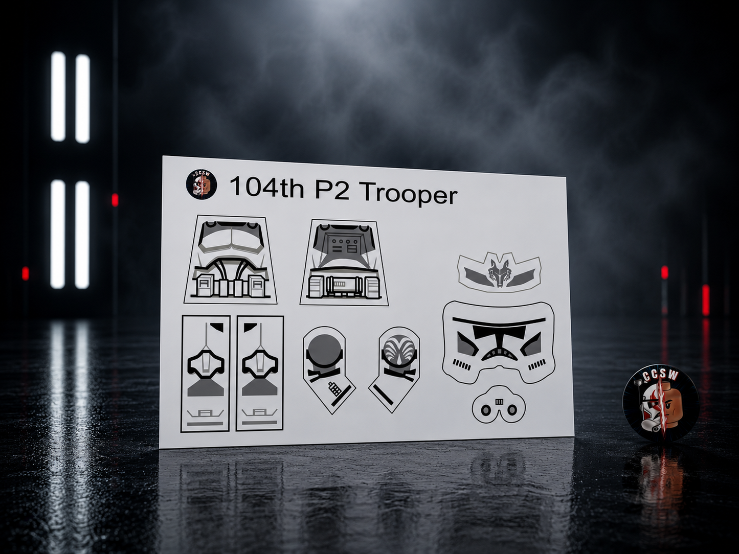 104th Trooper P2 decals