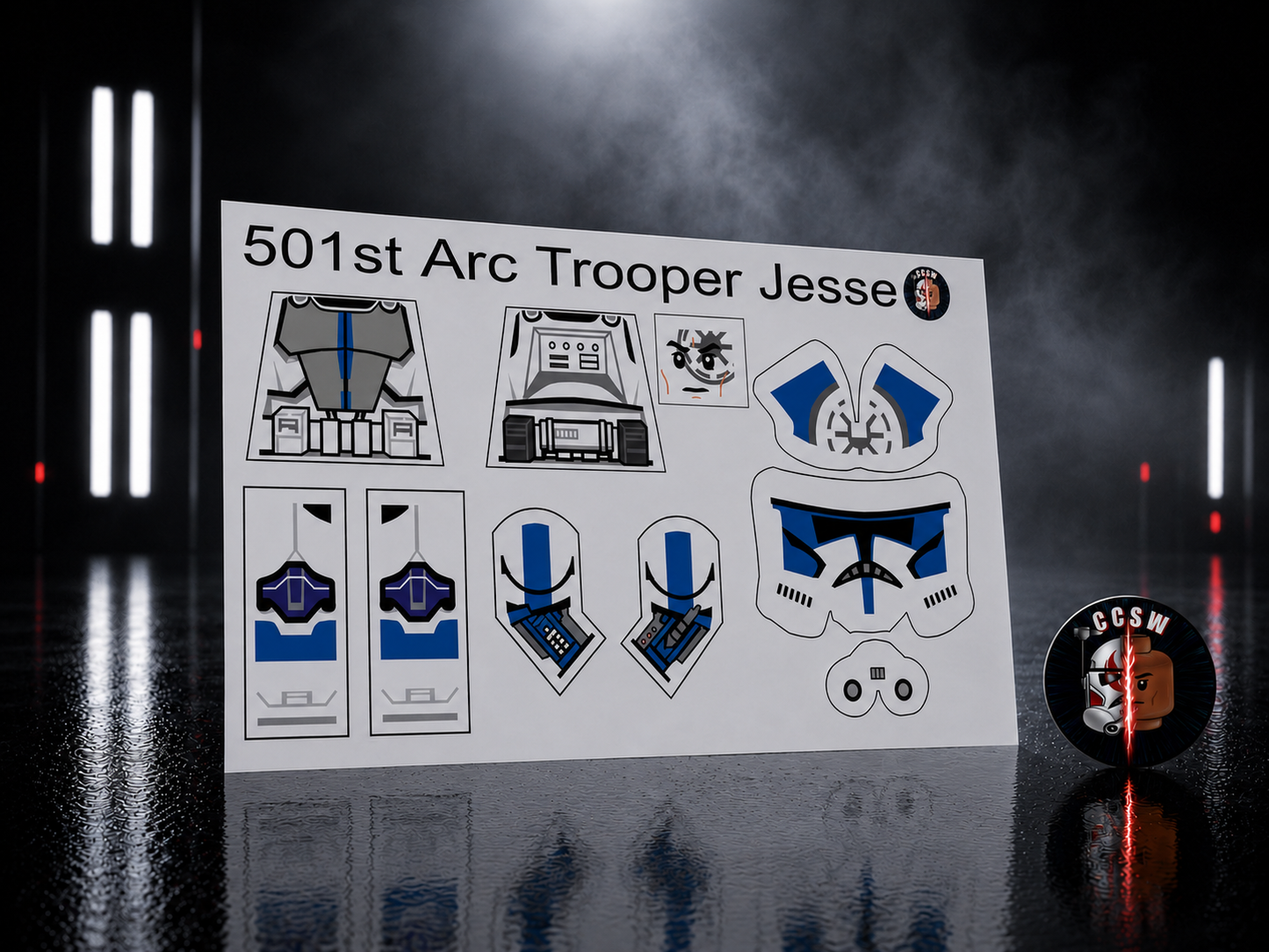 501st Arc Jesse decals