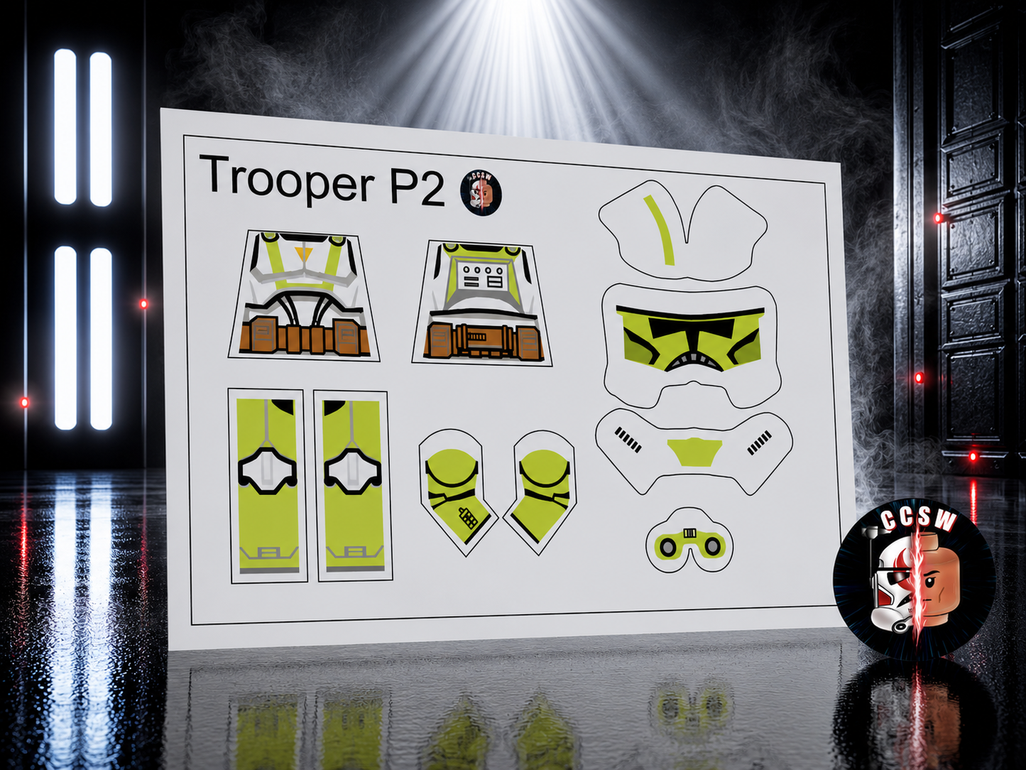 Doom unit trooper P2 decals