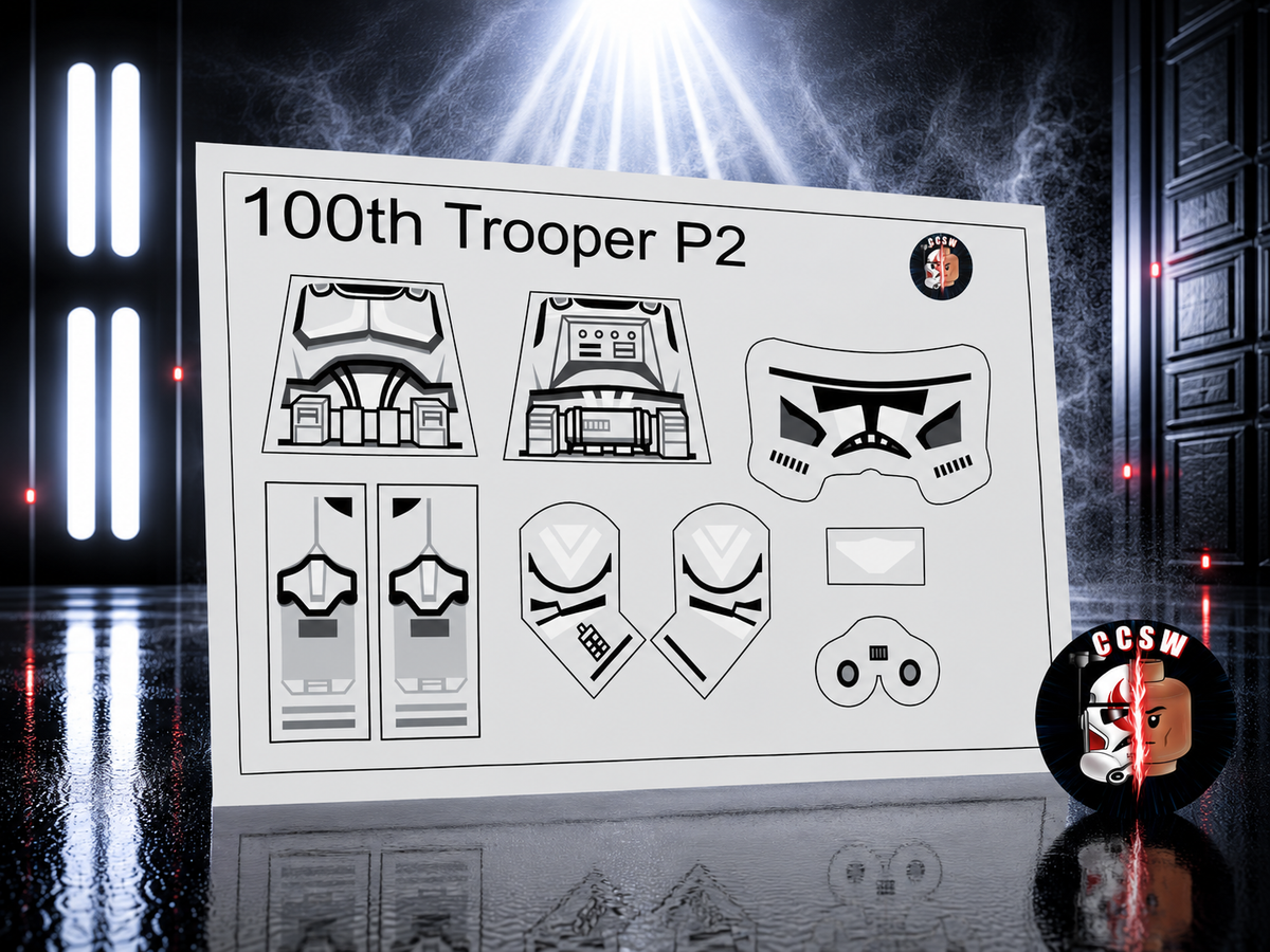 100th Trooper P2 decals