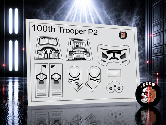 100th Trooper P2 decals